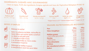 
                  
                    Dès 09 mois - Ma douceur de potiron et bœuf (10 x 190g)
                  
                